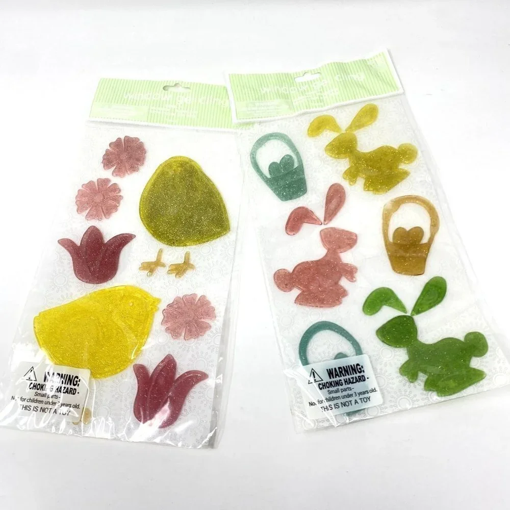 Target Easter Springtime Window Clings Decor Home Classroom